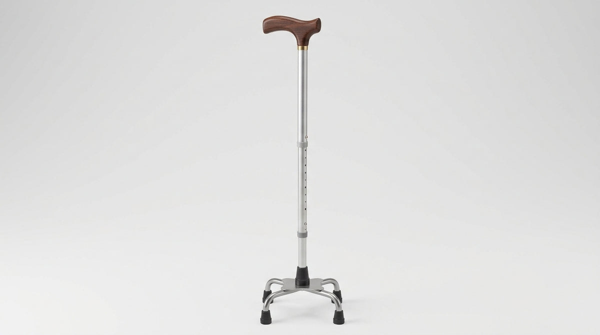 Quadpod Walking Stick