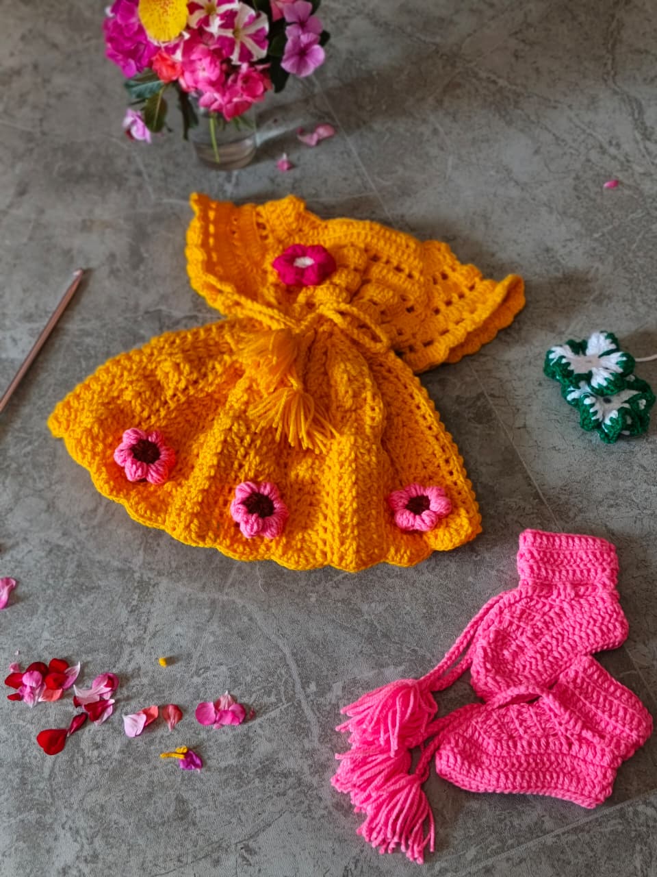Crochet Baby Sets Kenya – Cute Handmade Dresses & Sets with Purpose (KSh 2,000)