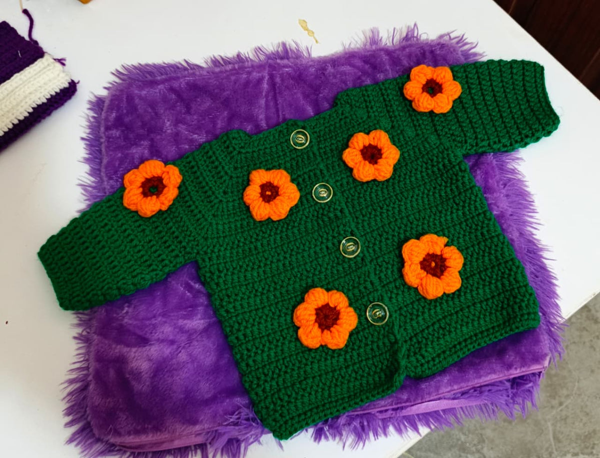 Baby Crochet Sweaters Kenya – Warm Handmade Comfort with Purpose (KSh 1,500)
