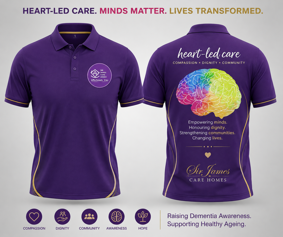 Heart-Led Care™ Awareness Polo
