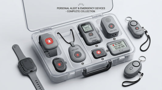 Personal Safety Alert Kit – Medical Panic Buttons, SOS Pendant & Emergency Alarm Set for Seniors