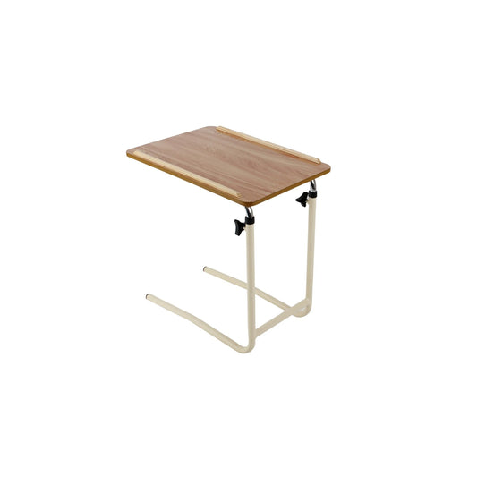 Homecraft Overbed Table without Castors – Stationary Bedside & Armchair Table