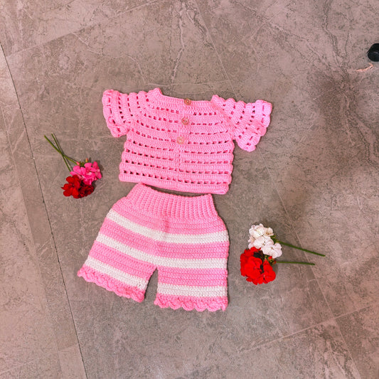 Crochet Baby Dress 3-4 years