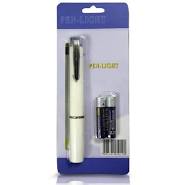 LED Medical Penlight with Pupil Gauge Scale – Reusable Diagnostic Pen Torch