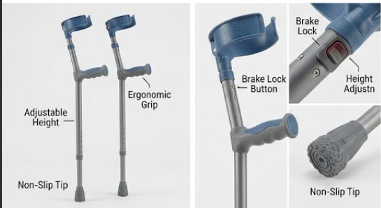 Elbow Crutches for Walking Support