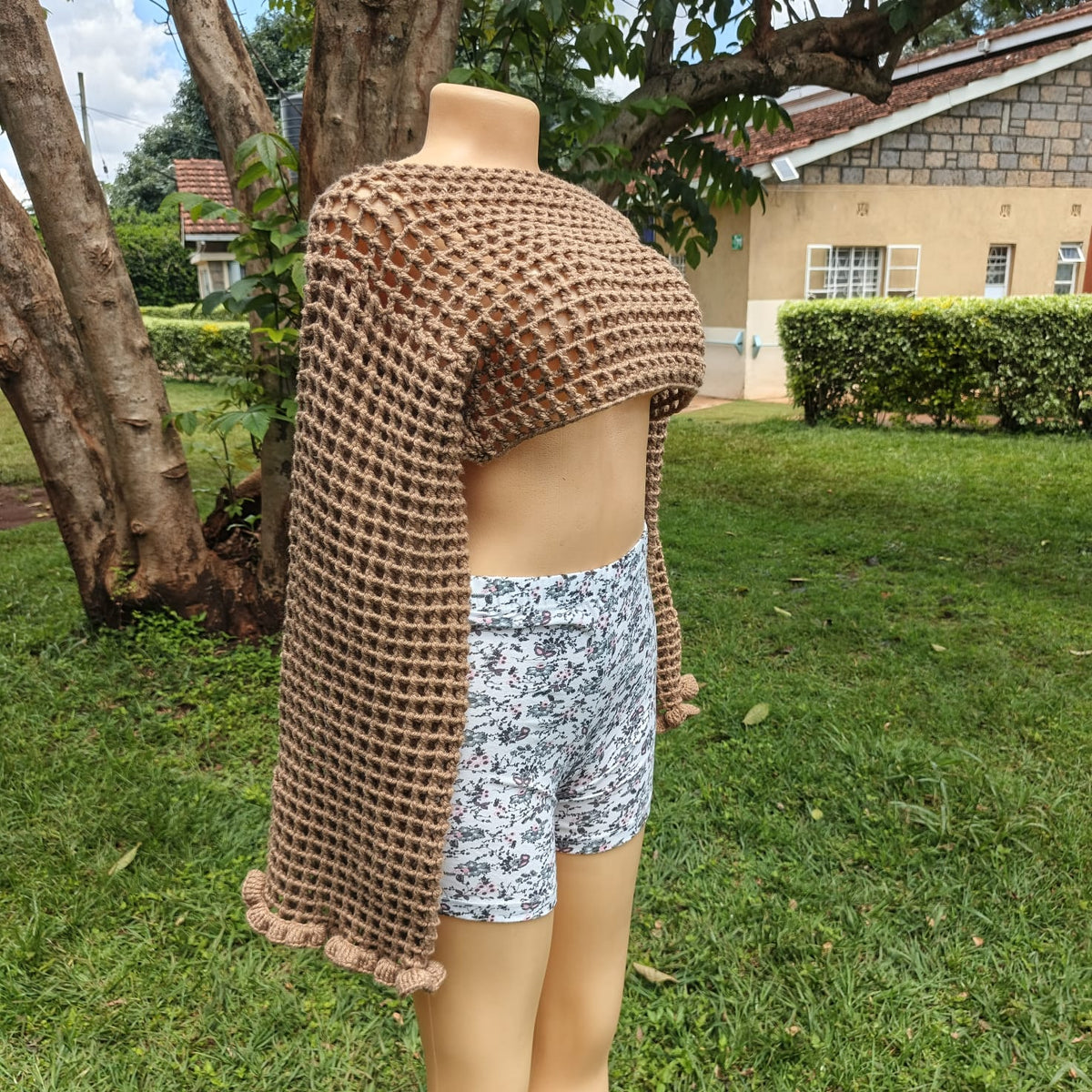 Women’s Crochet Shrug – Unique Handmade Cover-Up | Sir James Care Homes