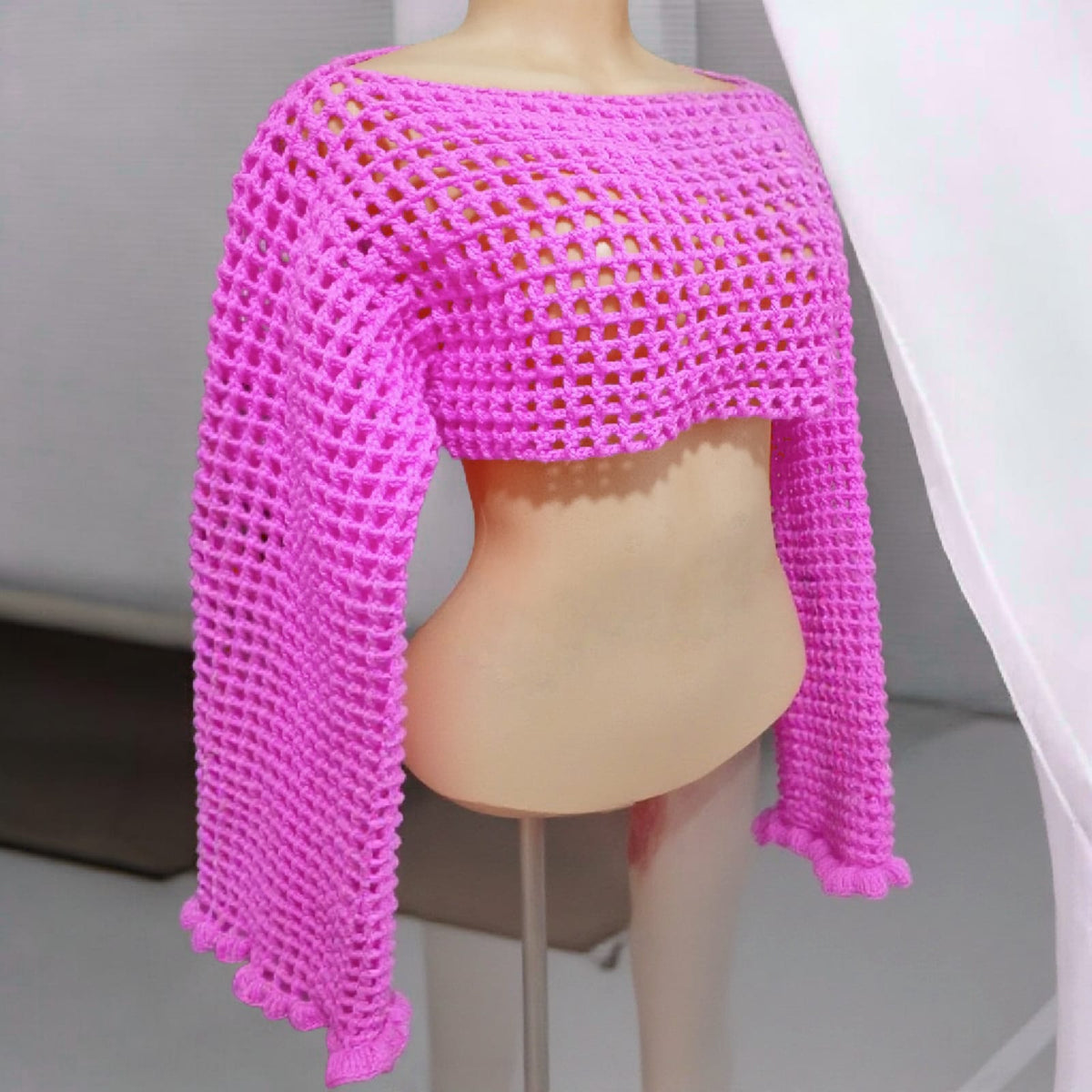 Women’s Crochet Shrug – Unique Handmade Cover-Up | Sir James Care Homes