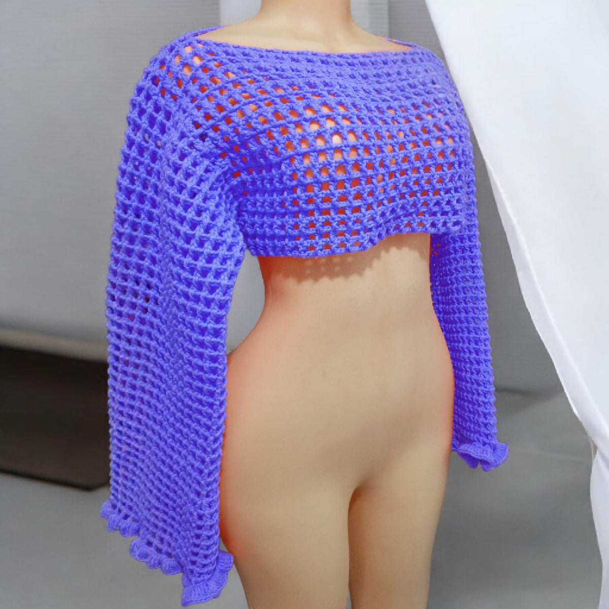 Women’s Crochet Shrug – Unique Handmade Cover-Up | Sir James Care Homes