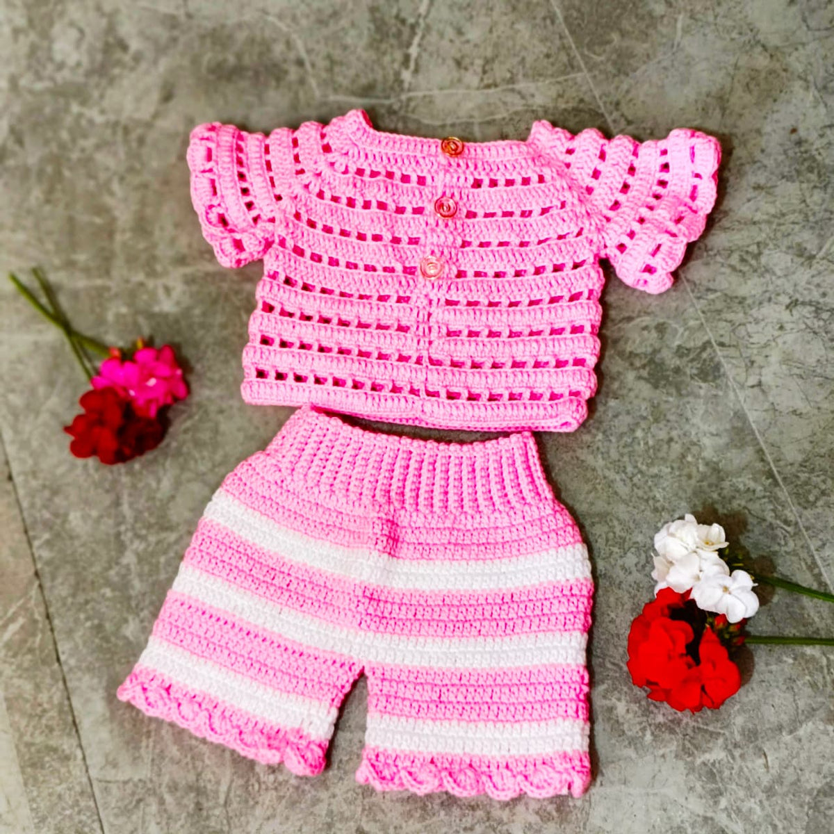 Crochet Baby Sets Kenya – Cute Handmade Dresses & Sets with Purpose (KSh 2,000)