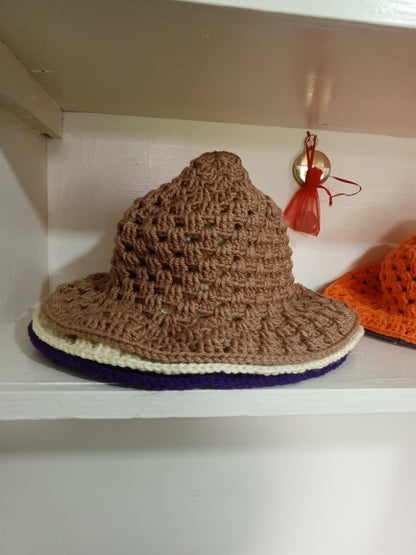 Handmade Crochet Sunny Hat – Stylish Sun Protection | Sir James Care Homes (KSh 1,200)