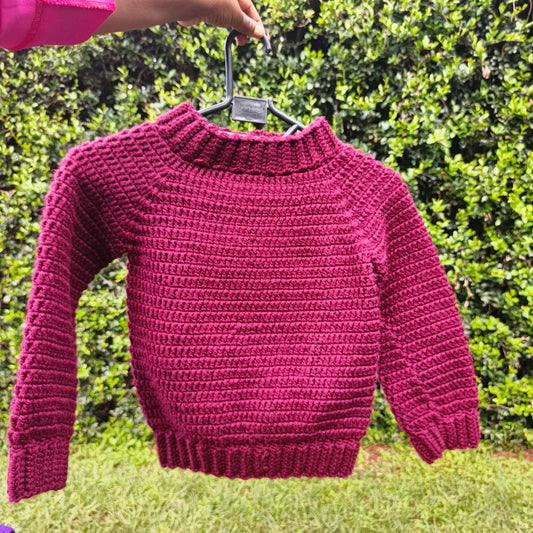 Kids Crochet Sweaters Kenya (4–6 Years) – Cozy Handmade Knitwear (KSh 1,500)