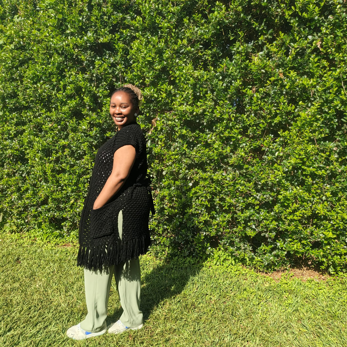 Ladies Crochet Kimono Kenya – Stylish Handmade Cover-Up with Purpose (KSh 2,500)