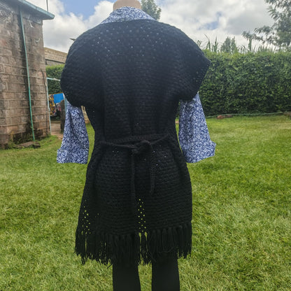 Ladies Crochet Kimono Kenya – Stylish Handmade Cover-Up with Purpose (KSh 2,500)