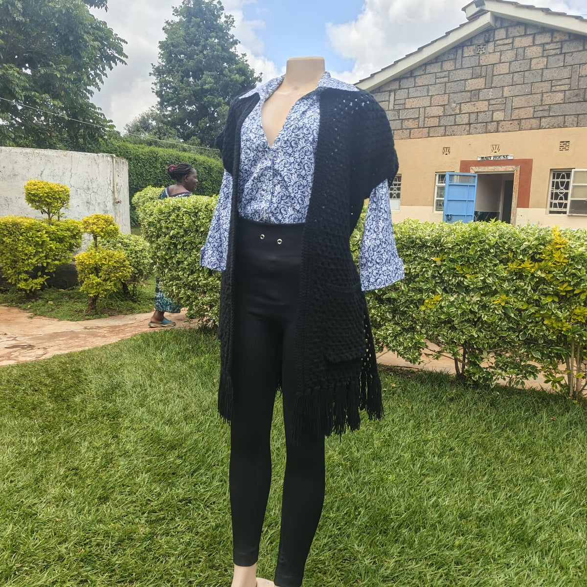Ladies Crochet Kimono Kenya – Stylish Handmade Cover-Up with Purpose (KSh 2,500)
