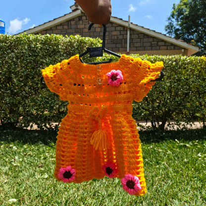 Baby & Toddler Crochet Dresses Kenya – Cute Handmade Outfits (3M–4Y) (KSh 1,500)