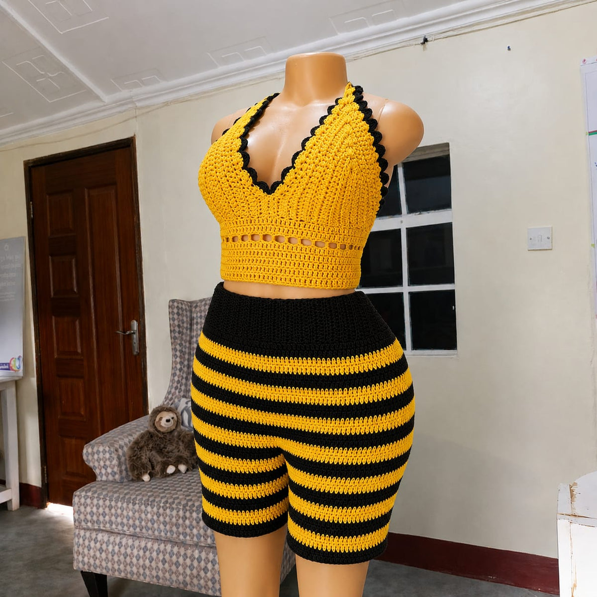 Ladies Two-Piece Set – Stylish & Handmade | Sir James Care Homes (KSh 1,800)