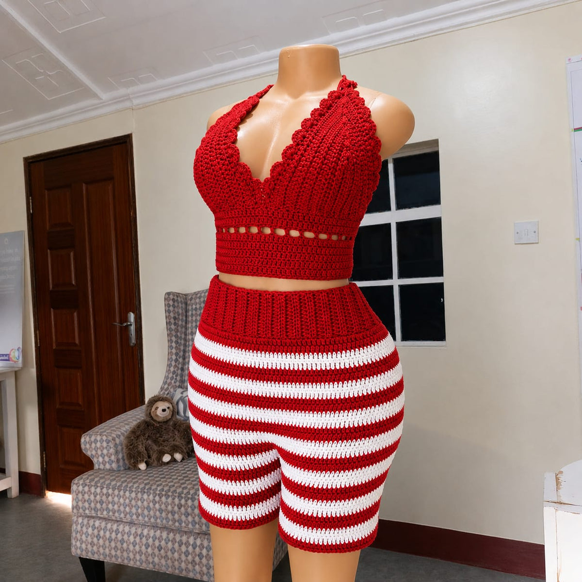 Ladies Two-Piece Set – Stylish & Handmade | Sir James Care Homes (KSh 1,800)
