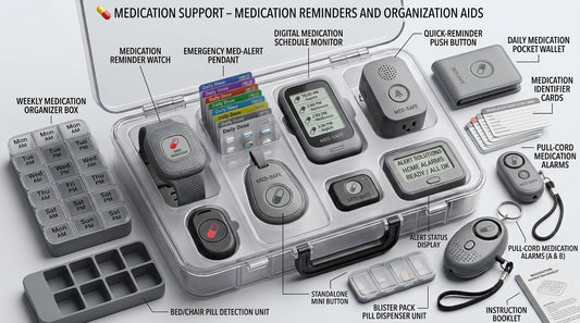 Automatic Pill Dispenser & Smart Medication Reminder Kit – Weekly Pill Organizer with Timed Alarm
