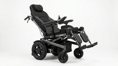 Reclining Electric Wheelchair – Heavy-Duty Motorized Power Chair with Dynamic Joystick & Adjustable Headrest
