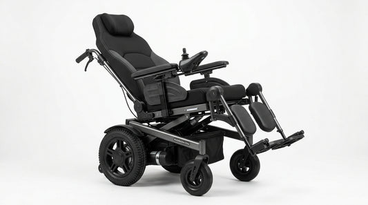 Reclining Electric Wheelchair – Heavy-Duty Motorized Power Chair with Dynamic Joystick & Adjustable Headrest