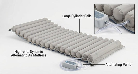 Premium Tubular Air Ripple Mattress for Bedsores & Pressure Ulcer Relief
