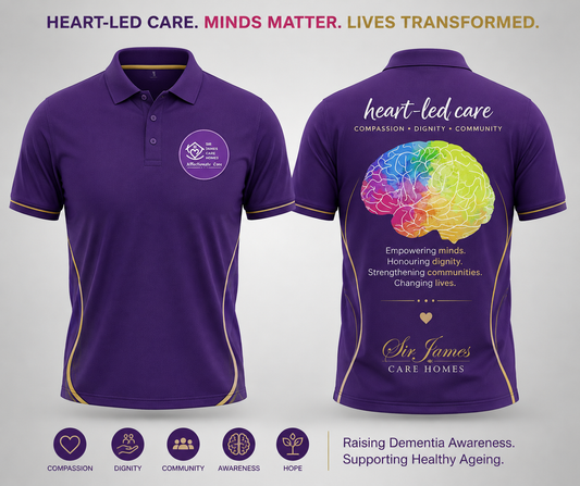 Heart-Led Care™ Awareness Polo