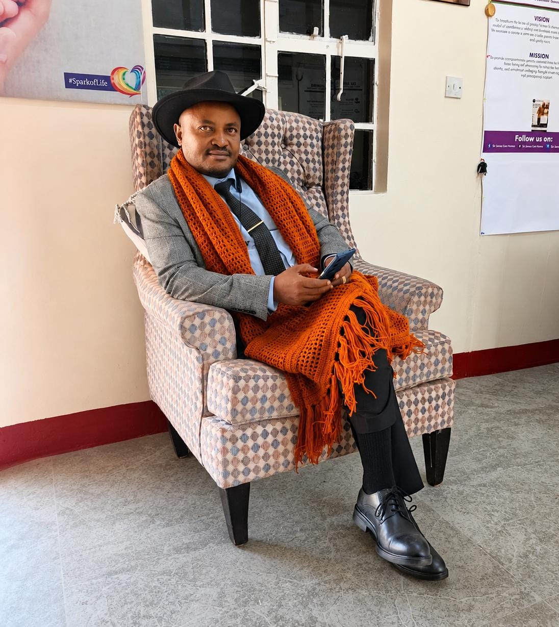 Handmade Mesh Scarf Kenya – Stylish Crochet Wrap with Purpose (KSh 1,500)