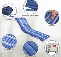 Premium Tubular Air Ripple Mattress for Bedsores & Pressure Ulcer Relief