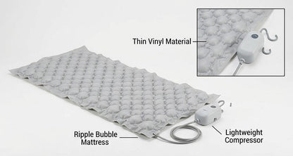 Premium Tubular Air Ripple Mattress for Bedsores & Pressure Ulcer Relief